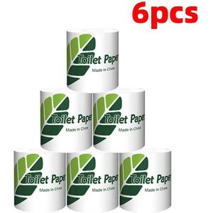 Gewatteerde Papier Toiletpapier Zachte Thuis Washroom Papierrol Voor Huishoudelijke Badkamer Sanitair Supplies