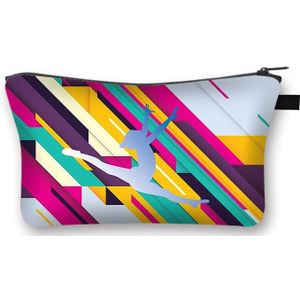 Ritmische Gymnastiek Cosmetische Tas Vrouwen Make-Up Tassen Balletdanser Meisjes Lippenstift Cosmetische Holder Beauty Organizer Box Voor Reizen