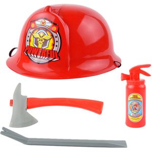 Onderwijs Rollenspel Speelgoed Brandweerman Politie Ingenieur Helm Fire Cap Pak Plastic Kostuum Ouder Kind Interactie Speelgoed Cadeau Voor Kinderen