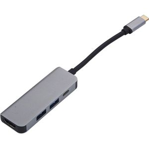 4 In 1 Dex Station Voor Samsung S8 S9 S10 Plus Note 9 Dex Kabel Usb C Naar Hdmi Adapter voor Huawei Mate 20 P20 Pro