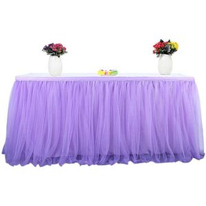 Tafel Rok Wedding Party Tulle Servies Doek Baby Verjaardagsfeestje Tafel Rok Thuis Decor