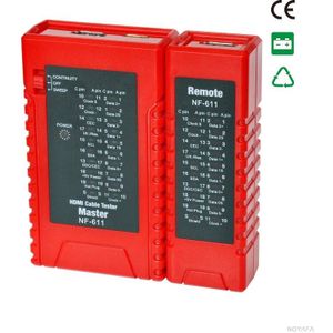 Noyafa NF-611 Hdmi Kabel Meter Met Verstelbare Test Modes: fast & Slow Scan & Handmatige Test Voor Stap Voor Stap