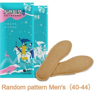 1 Paar Verwarmde Inlegzolen Winter Heater Warmer Voet Warmte Boot Schoenen Pad Zelfopwarming Ademend Verwarming Baby