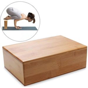 Bamboe Yoga Bakstenen Blokken Odorles Waterbestendig Houten Bamboe Yoga Blok Lichtgewicht Eco Vriendelijke Slanke Voor Yoga