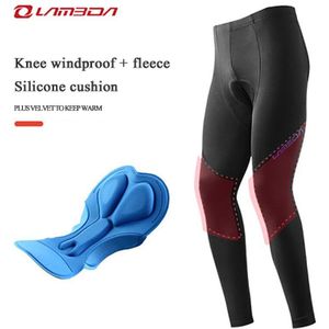 Lameda Herfst En Winter Fietsen Broek Mannen Fleece Winddicht Mtb Riding Broek Racefiets Fiets Rijden Broek