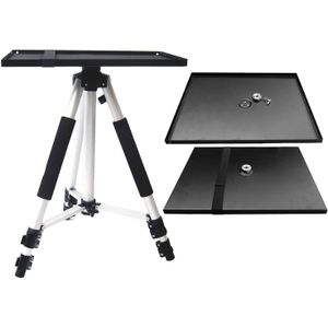 Besegad 39X29Cm Universal Metal Tray Stand Glasplaat Platform Houder Voor 3/8Inch Statief Projectoren Monitoren laptops Stand Mount