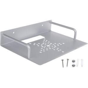 Wall Mount Storage Tv Box Router Plank Set-Top Box Beugel Houder Mini Pc Dvd-speler Stand Rack Aluminium single-Layer Ruimte