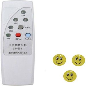 Handheld Rfid Kaartlezer Rfid Schrijver T5577 Duplicator 125/250/375/500Khz Kaart EM4305 Reader Writer copier