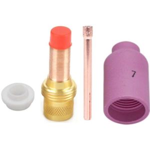 4 Stuks Tig Gas Lens Kit Maat 3/32 Inch 45V26 10N24 54N15 54N01 Fit Tig Lastoorts Accessoires Pta Db sr WP17 18 26
