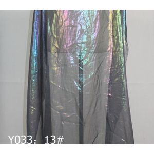 Shiny chiffon stof bronzing bling dunne zachte gekleurde vloeiende gebronsde magic kleur ademende DIY jurk stof 100cm * 150cm