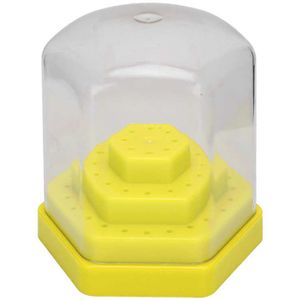 Nail Boren Organizer Duurzaam Plastic Nail Boren Houder Goede Transparantie Voor Nail Salon Voor Thuisgebruik