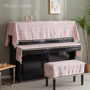 2022 Moderne Minimalistische Piano Cover Doek Toetsenbord Cover Doek Half Cover Piano Cover Cover Handdoek Stofkap Cover