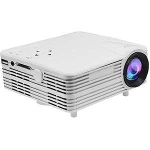 Projector H80 400 Lumen 1080P Huishouden Ouder-kind Draagbare Projector Home Office Mini Led Tv