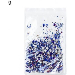 Shiny 1440 Stks/set Unieke Elegante Moderne Stijl Nail Strass Draagbare Nail Flash Sieraden Lichtgewicht Voor Salon