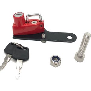 Motorhelm Lock Anti-Diefstal Beveiliging Aluminium Mount Haak Met 2 Sleutels Voor Suzuki GSX-R600/700 Gsx r600 R700
