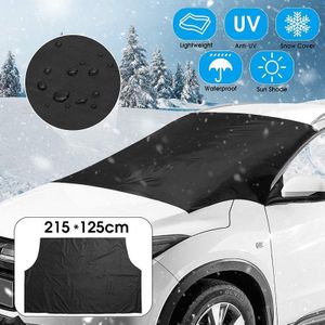 215X125cm Magnetische Auto Voorruit Cover Anit Sneeuw Zon Ice Shield Voorruit Zonneschermen Waterdicht Protector Winter