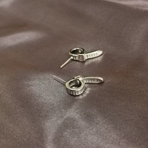 Anti Verloren Anti Dropping Earring Voor Airpods Unisex S925 Naald Metal Stud Oorbel Sieraden Accessoires