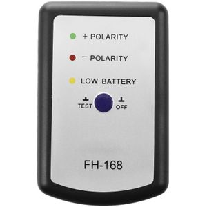 Zwart Speaker Polariteit Tester Ph Fase Meter/Phasemeter Voor Auto