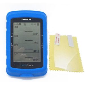 Generieke Silicone Skin Beschermende Shell Case Met Screen Protector Voor Giant Neostrack Gps Fietscomputer Giant Neostrack Case