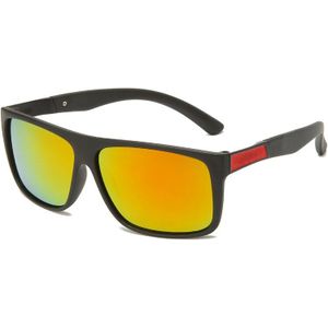 Tr90 Polaroid Vissen Zonnebril Vierkante Flexibele Rijden Rubber Vierkante Zonnebril Beroemde Gepolariseerde Sunglases Voor Vrouwen Mannen