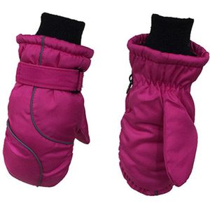 Winter Kinderen dikker warme stiksels ski handschoenen Kinderen waterdicht winddicht handschoenen outdoor Accessoires 5-9T