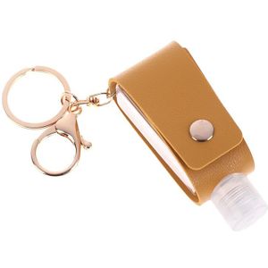 1Pc Reizen Draagbare Sleutelhanger Hand Gel Houder Split Flessen Mini Handdesinfecterend Split Fles Geen Schoon Afneembare Cover Fles