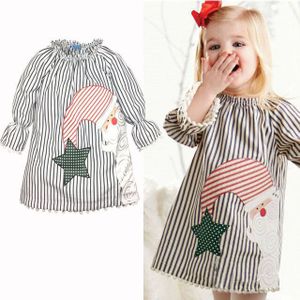 Kerst Kerstman Kids Baby Meisjes Kleding Tops Tutu Blouse Lange Mouwen Casual Prinses Kleding