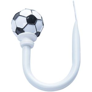 1Pc Wandmontage U Vorm Voetbal Gordijn Houden Backs Tie Hook Holder Home Decor Gordijn Accessoires