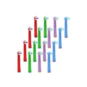 16Pcs Vervanging Kids Kinderen Tandenborstel Heads Voor Oral-B Elektrische Tandenborstel Fit Advance Power/Pro Gezondheid/Triumph/3D Excel