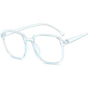 Retro Mannen Transparante Heldere Lenzen PC Comotuer Vierkante Brillen Frames voor Vrouwen Lezen Brillen Mannelijke Vrouwelijke Spektakel