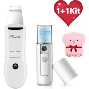 Exfoliërende Ultrasone Huid Scrubber Machine Meeëter Puistje Remover Gezicht Hydraterende Porie Cleaning Tools Gezicht Lifting Machine
