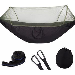 Camping Hangmat Met Klamboe Pop-Up Light Draagbare Outdoor Parachute Hangmatten Swing Slapen Hangmat Camping Stuff Zxh