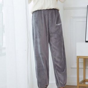 Lady Flanellen Broek vrouwen Slaap Pyjama Herfst Winter Warm Homewear Casual Lange Broek Pyjama 6 Kleuren Dikke Broek nachtkleding