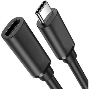 Usb C Verlengkabel Man-vrouw Type C Verlengsnoer USB-C Verlengkabel Voor Nintendo Switch USB3.1 5A Usb extender Cord