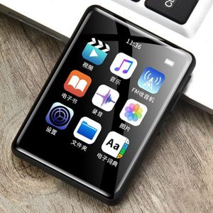 2.4 Inch Bluetooth Muziekspeler Druk Mp3 Walkman Oplaadbare Muziekspeler Hifi Voor Studenten Muziek Films Speler