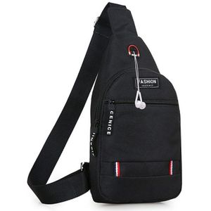 Messenger Bag Schouder Oxford Doek Crossbody Casual Messenger Bags Hoofdtelefoon Gat Multifunctionele Handtas