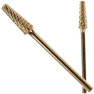 Elektrische Nail Boor Manicure Machine Frees Golden Nail Tip Wolfraam Slijpen Hoofd Accessoires
