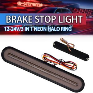 Led Vrachtwagen Remlicht 3 In 1 Neon Halo Ring Staart Brake Stop Vloeiende Richtingaanwijzer Lamp Blinker waterdichte 12V-24V