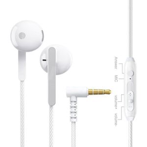 Stereo Bass Hoofdtelefoon 3.5Mm In-Ear Bedrade Koptelefoon Muziek Sport Gaming Headset Met Microfoon Voor Samsung Xiaomi Huawei telefoons