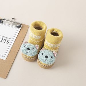 Geboren Kamer Sokken Baby Meisje Baby Cartoon Peuter Schoenen Sokken Antislip Leer Kinderen Floor Sokken Kamer kid Sokken 1-3 Jaar