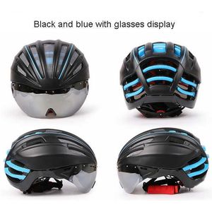 West Fietsen Fietshelm Ultralight Winddicht Goggles Bike Helm Lens Mannen Vrouwen Casco Ciclismo Mtb Racefiets Fiets Helm