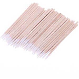 100 Stks/pak Wattenstaafjes Cleaning Tools Voor Iphone Samsung Huawei Poort Opladen Hoofdtelefoon Gat Cleaner Telefoon Reparatie Tools