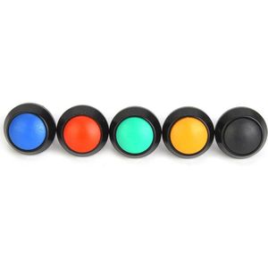 5Pcs Reset button Pushbutton switches without metal lock IP65 12mm 3A/250VAC
