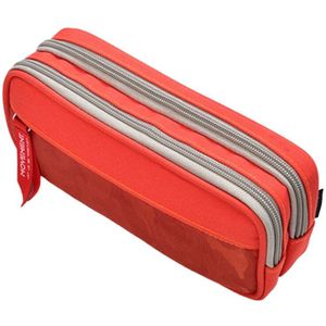 Duurzaam Grote Capaciteit Etui Schoolbenodigdheden Briefpapier Kantoor Dubbele Rits Potlood Pen Bag Pouch