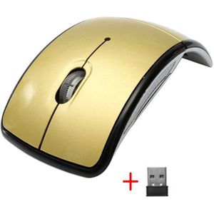 Draadloze Muis 2.4G Computer Mouse Opvouwbaar Opvouwbare Optische Muizen Usb-ontvanger Voor Laptop Pc Computer Desktop Kantoor Muis Muizen