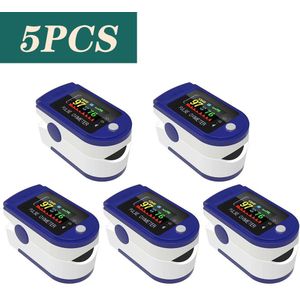 ! 10Pcs Draagbare Vingertop Pulsoxymeter Bloedzuurstofverzadiging SPO2 Hartslagmeter Saturatiemeter De Dedo Pulsioximetro
