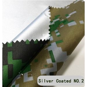 Maat 1*1.5 Meter Breedte Camouflage Oxford Stof Gedrukt Zilver Of Pu Waterdichte Doek Outdoor Tenten, auto Cover Stof Zonnescherm