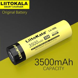 1-10Pcs Liitokala Lii-35S 18650 3.7V 10A Li-Ion 3500Mah Lithium Batterij Voor Hoge Drain Apparaten. Voor Zaklamp