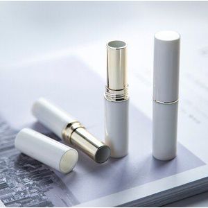 10/30/50pcs Wit Goud Zilver Ronde Direct Hete Vullen Lege Lippenstift Buis Lippenbalsem Container Lippenstift shell Verpakking Zelfgemaakte