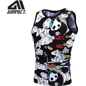 3D Print Beach Tank Tops voor Mannen Zomer Casual Mouwloze Shirts Mannelijke Kleding Hiphop Tops Door Aimpact AM1101